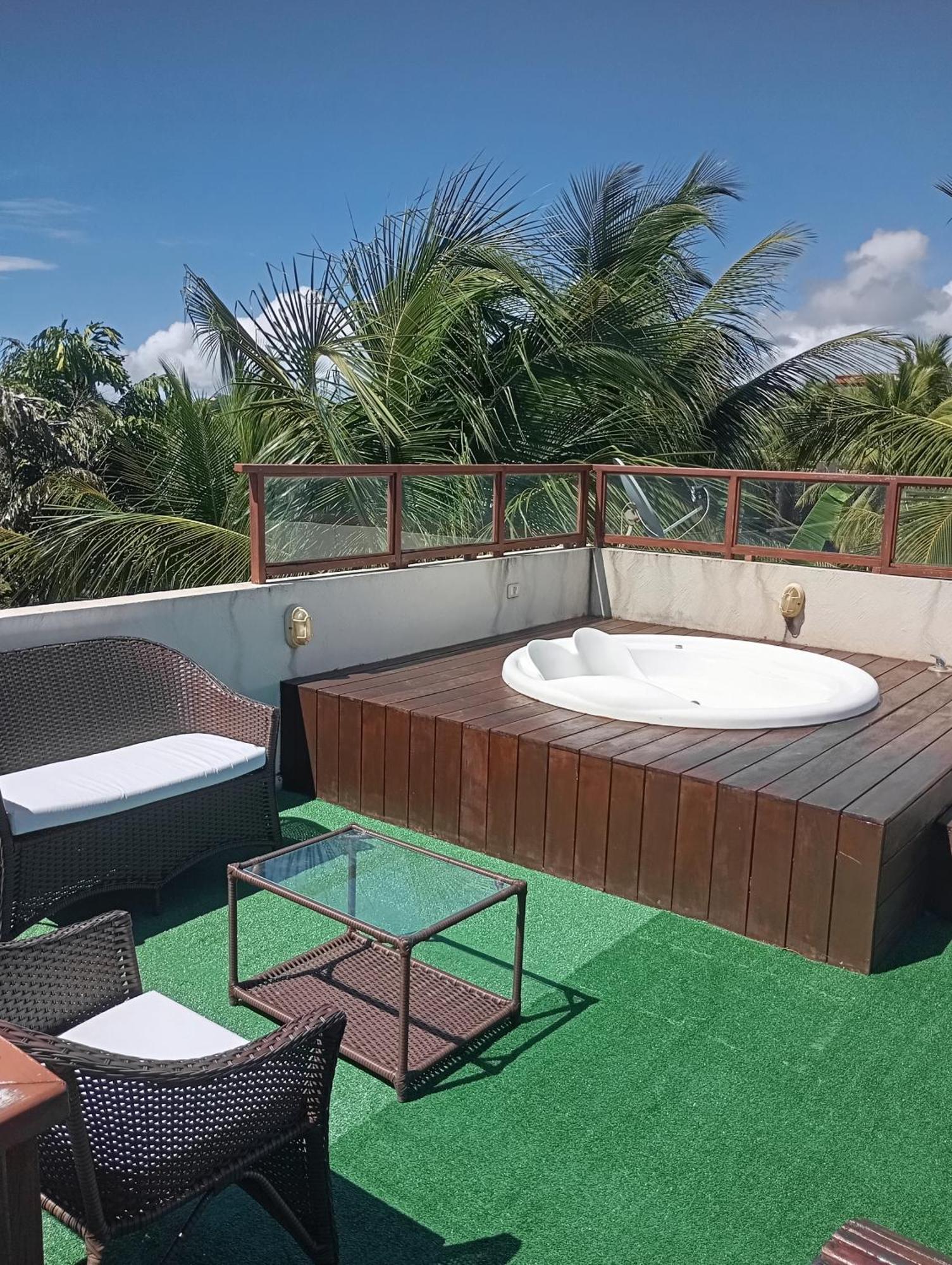 Pipa Beleza Spa Resort_Chale Duplex/Jacuzzi Praia de Pipa 외부 사진